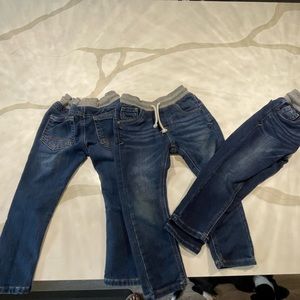 BUNDLE: 3 pairs of 4t jeans